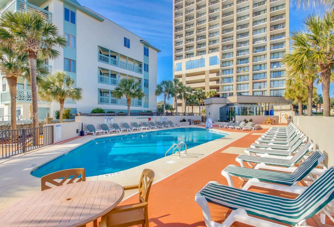 Scenic Views From The Balcony At Ocean Forest Plaza Condos Myrtle Beach Exterior foto